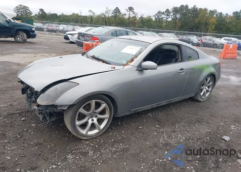 2004 Infiniti G35 z USA, uszkodzony, nr VIN JNKCV54E74M802334
